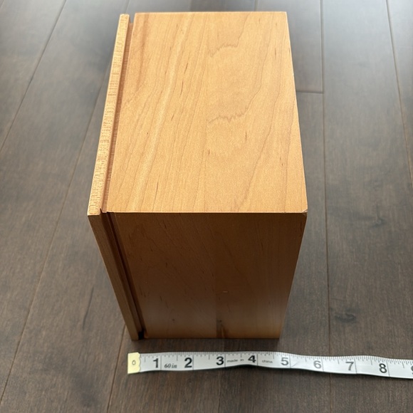 UMBRA Multi Photo Storage Box, Sliding Frame Lid, Trinkets Memory Wood Decor - Picture 14 of 14